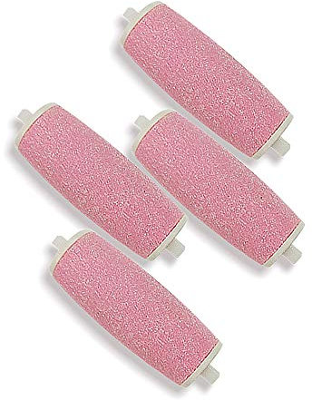 Recambio extra grueso y liso para limas electrónicas, 4 unidades, color rosa