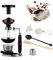 Borasilicate Glass Syphon Coffee Maker, 5-Cup 600ml(20.3 oz) Vaccum Gravity Clear Coffee Tabletop Siphon Pot with Reusable Cloth Filter Coffee Brewer Hot Tea Maker Machine(Standard Edition)