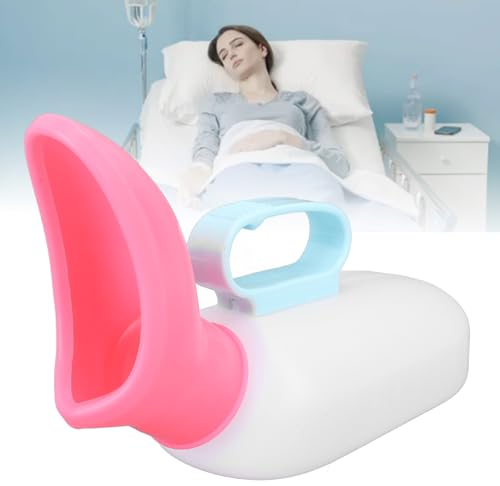 Urinoir Féminin, Urinoir Féminin de 900 Ml, Portable, étanche, Ergonomique et Robuste, Gobelets D'urine Réutilisables Permettant aux Femmes de Faire Pipi Facilement et Proprement