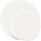 Gcardist 32 Packs Cake Boards Round 15.2/20.3/25.4/30.5cm White Cake Circles Rounds Base Food-Grade Cardboard Cake Plate（4 Size/8pcs Each,Thinner But Stronger）