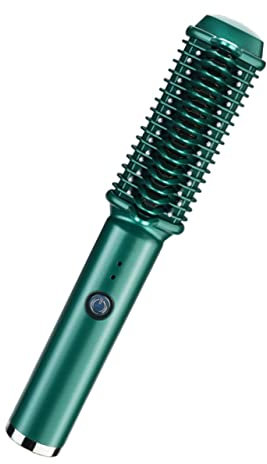 Ipetboom Plancha y Rizador De Pelo Usb Herramienta Para Peinar El Cabello Cepillo Alisador Para Uso Casa