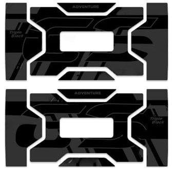 Adesivo Protezione Moto Serbatoio Per Vario R1200GS R1250GS Triple Black 2004-2024 Adesivo Custodia Scatole Laterali Valigie Borse Laterali Bagagli Protector Decal