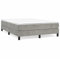 SXJEQOC Single Bed Double Bed Bettrahmen Daybed - Bettgestell ohne Matratze Hellgrau 140x200 cm Samt für Wohnzimmer Gastzimmer Jugendzimmer Schlafzimmer