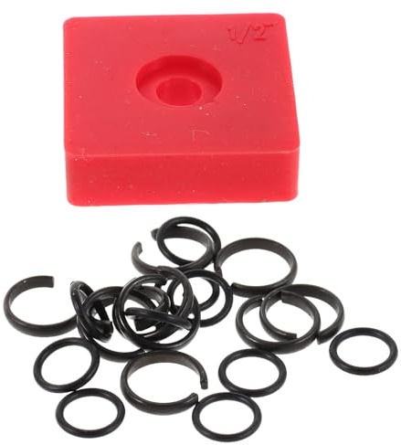 Sicherungsring für Schlagschrauber mit O-ring Clip 1 Satz | 3/8-zoll Ausführung, für Steckschlüssel, Werkstattwartung und Montagewerkzeug