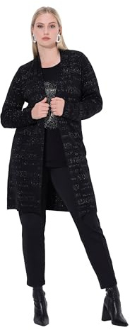 Ulla Popken Damen Strickjacke