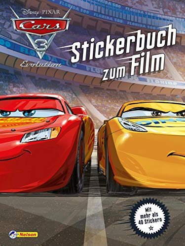 Disney Cars 3 : Stickerbuch zum Film: Mit mehr als 40 Stickern