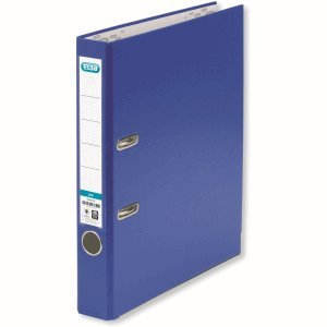 ELBA smart Pro – PP Karton blau Ringbuch – Ringordner (Aufbewahrungsbeutel, Karton, blau, grau, A4, 5 cm)