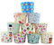 CANDeal 100 Stück Muffin Backformen aus stabilem Papier, groß Ø 5 cm, Muffinförmchen/Cupcake Backformen