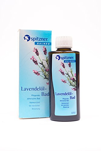 Spitzner Gesundheitsbad Lavendelöl 190 ml - Gesundheitsfördernder Badewannenzusatz mit ätherischem Lavendelöl | bei nervlicher Überlastung