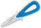 MAC Erwachsene MICROSUB PT Blue Handle Tauchermesser, Blau, One Size