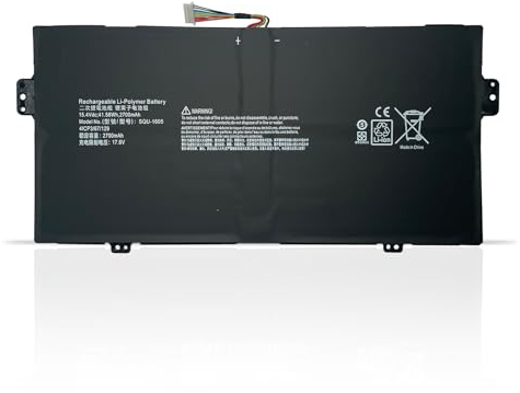 SQU-1605 41CP3/67/129 Laptop Battery Replacement for Acer Acer Spin 7 SP714-51 SF713-51 Swift 7 S7-371 SF713-51 SF713-51-M90J Series (15.4V 41.58Wh 2700mAh)