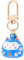 Alipis Maneki Neko Porte- Clés Faisant Signe Chat Porte- Clés Fengshui Fortune Porte- Clés Porte- Clés Pendentif pour Handag à Dos Chat Pendentifs Bleu