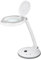 goobay 60363 Dimmbare LED Lupenleuchte/Lupenlampe mit Standfuß/Standlupe Licht / 6 W Leistungsaufnahme/Farbtemperatur 6500 K/Lichtstrom 450 lm/Betriebsspannung 230 V (AC), Weiß