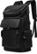 Vodlbov Laptop Casual Backpack 17 Inch,Slim Lightweight Waterproof Travel Rucksack with USB Charging Port,Anti-Theft Large Work Computer Bag,Durable School Backpack for Men Women,Black