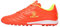 Kelme Football Boots Men's Breathable Turf Trainers Outdoor Cleats Athletics Sneakers Teens Professional Wear-Resistence Soccer Shoes Non-Slip Orange UK 7.5
