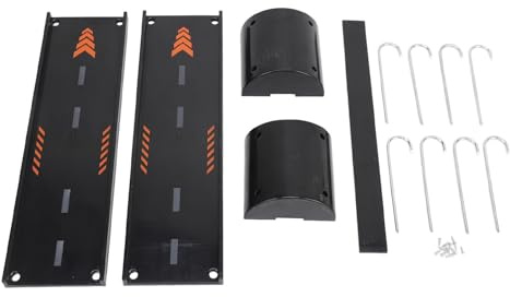 Senrusa RC Auto Jump Ramp Kunststoff Racing Startbrett RC Stunt Spielset für 1/8 1/10 1/12 1/14 1/16 RC Crawler Auto Zubehör