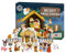 ycezw Adventskalender 2024 Krippenset, Kleinkind-Krippenspielset Kalender | Adventskalender 2024 25 Weihnachten Krippe Set Lustige Mädchen