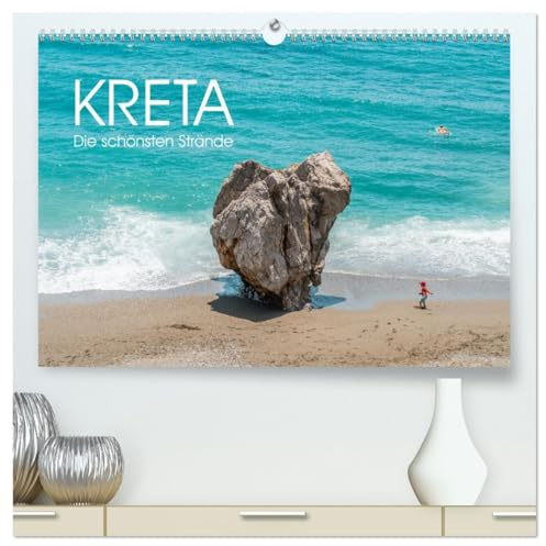 Kreta - Die schönsten Strände (hochwertiger Premium Wandkalender 2026 DIN A2 quer), Kunstdruck in Hochglanz: Die schönsten Strände der griechischen Insel Kreta (CALVENDO Orte)