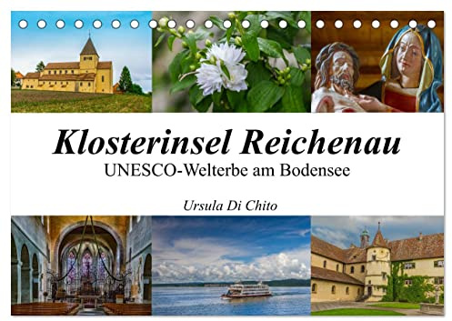 Klosterinsel Reichenau - UNESCO-Welterbe am Bodensee (Tischkalender 2026 DIN A5 quer), CALVENDO Monatskalender: Impressionen der Klosterinsel Reichenau am Bodensee (CALVENDO Orte)