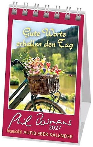Gute Worte erhellen den Tag 2027: Mini-Aufkleber-Kalender