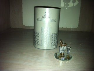 Swarovski - Champagne Bucket 2 Flutes - Retired