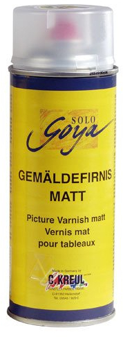 Solo Goya Gemäldefirnis matt, Sprühdose [Spielzeug]