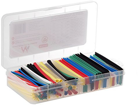 Maclean MCTV-679 Tubes thermorétractables ensemble de 196 pièces câble 95 mm (couleur, MCTV-679)