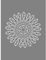 Rayher Schablone Ornament, SB-Btl 1Stück, Diverse, Grau 2.3 x 1.55 x 0.02 cm
