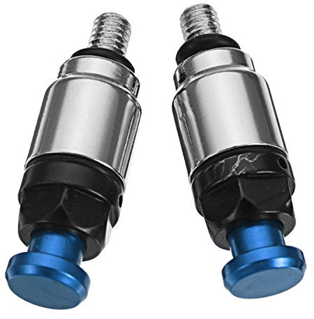 Alamor M4x 0.7 mm Motorrad Schrauben Gabel Luft Entlüftungsventil Supermoto Motard Racing - Blau