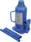 BGS 9887 | Hydraulischer Flaschen-Wagenheber | 15 t | Stempelwagenheber / Kompakt-Wagenheber, blau