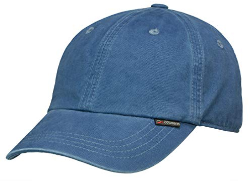 Gottmann Palma Baseballcap mit UV-Schutz aus Baumwolle - Blau (50) - 61 cm