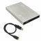 HWAYO Disco duro externo portátil ultradelgado de 6.3 cm HDD de 1 TB, almacenamiento USB 3.0 para consola Xbox One, PC, portátil, MacBook (plateado)