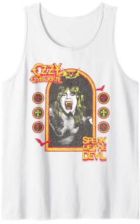 Ozzy Osbourne – Speak Of The Devil Ringer Tank Top