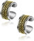 4Pcs Ear Cuff Set Damen Ohrmanschette Ohrringe 925 Sterling Silber Earcuffs Set Helix Knorpel Ohrmanschette Ohne Ohrloch Wickelohrring Fakepircings Ohr Cuffs Ohrklemme