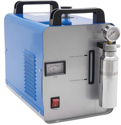 Generatore di idrogeno HHO Consumo di acqua 30 mL/H Portata massima del gas 95L/H Lucidante Macchina idrogeno Saldatore Bruciatore Lucidatrice