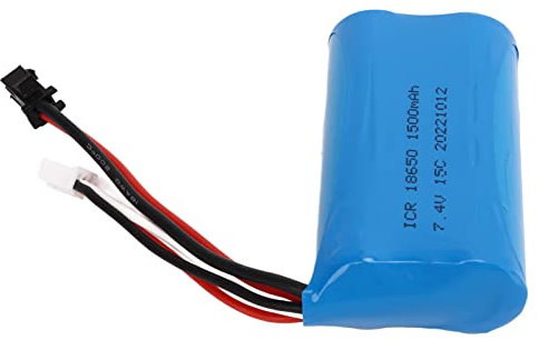 Batterie au Lithium 7.4V 1500mAh Batterie Améliorée à Haute Conversion pour Batterie d'avion Syma 822 RC