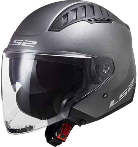 LS2, Casco Moto Jet COPTER II SOLID Matt Titanium, M
