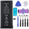 Batt-IPhone XR Battery Replacement Kit Including Water Proof Sticker, Screwdriver, Suction Cup, Pry Tool - DIY Smartphone Repair, Professional Battery Replacement Accessories(2942 mAh).