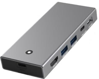 JMT M.2 SSD Enclosure NGFF/NVM E Dual Protocol USB-C Expansion Card for Laptop USB Hub (MC-501)