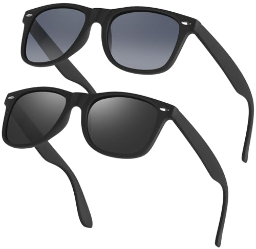 Gtievruo Sonnenbrille Herren Polarisiert Eckig Sonnenbrillen Damen Retro UV400 Schutz für Autofahren Sunglasses Men Woman Designer (Stilvolle Farben)