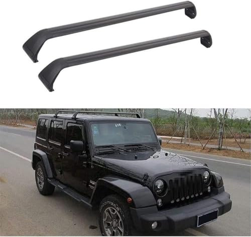 DachträGer RelingträGer für Jeep Wrangler JK JL Unlimited 2007-2020, DACHTRÄGER AUS Aluminium Fahrradträger Dachboxen Dachgepäckablage
