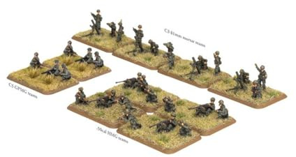 Airborne Weapons Group (x24 figures)