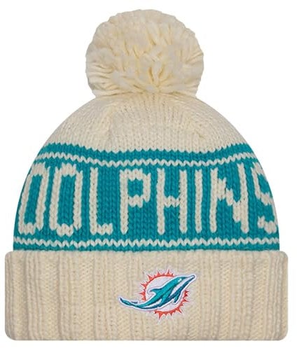 New Era Sideline Damen Winter Mütze - NFL Miami Dolphins