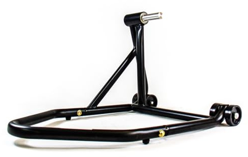 Béquille d'atelier MonoEasy Moto Monobras - Axes Ø 25,5/27,5/40,5/42,5/53,5mm - Rouge/Noir/Orange (Noir, 40.5)