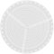 Center Finding Ruler, Transparent Round Plastic Woodworking Compass, 8 Inch Center Finder Woodworking for Drawing Circles, Lathe Work and Woodturners Center Finder Woodworking Compass