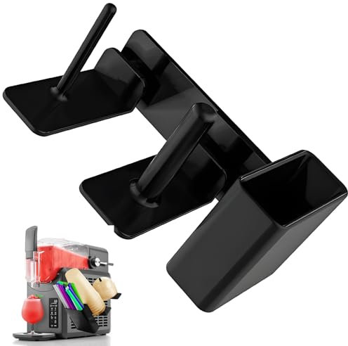 3-in-1 Smoothie Maker Accessories, Side-Mount Cup Lid & Straw Holder Easy to Clean Good Material, Not Easy to Damage Long Service Life Perfect Storage