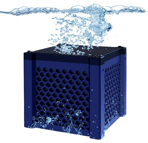 SKIKHN Wasserreiniger Würfel, Clever Cube Aktivkohle Pferde, Eco Aquarium Wasserreiniger Würfel, Aktivkohlefilter Pferdetränke, Wasserfilter zur Reinigung von Verunreinigungen und Gerüchen