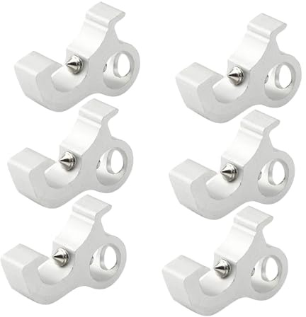 UKCOCO 6 Pezzi Dispositivi di Sicurezza per Pannelli Elettrici con Doppio e Singolo Toggle Aggancio Resistente per Isolamento Energetico Compatibili con Interruttori Miniature