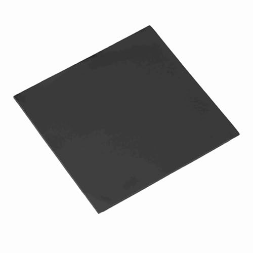 Ailgely Konduktiv Termisk Silikonkudde Högpresterande CPU-kylning för Bärbara Datorer 100x100x2mm Grå (Svart)