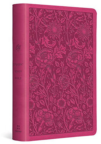 ESV Student Study Bible (TruTone, Berry, Floral Design)